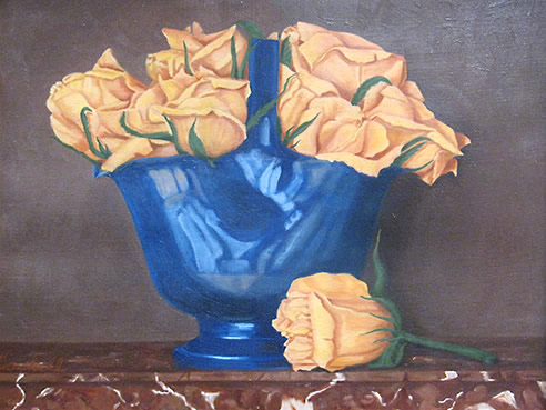 floral painting